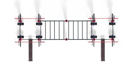 Уличный комплекс для воркаута WORKOUT-FIT - 01