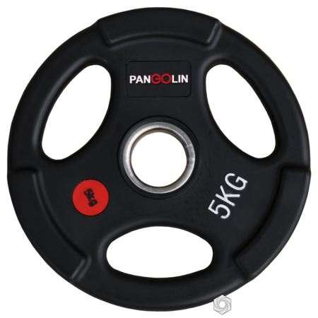 Обрезиненный олимпийский диск Pangolin Fitness WP074B 5