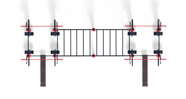 Уличный комплекс для воркаута WORKOUT-FIT - 01