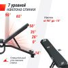 Скамья силовая регулируемая UNIX Fit BENCH 200R