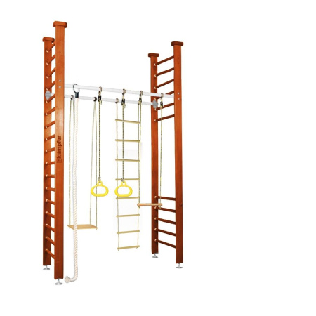 Шведская стенка Kampfer Child Forest (№4 Вишневый Высота 3 м)