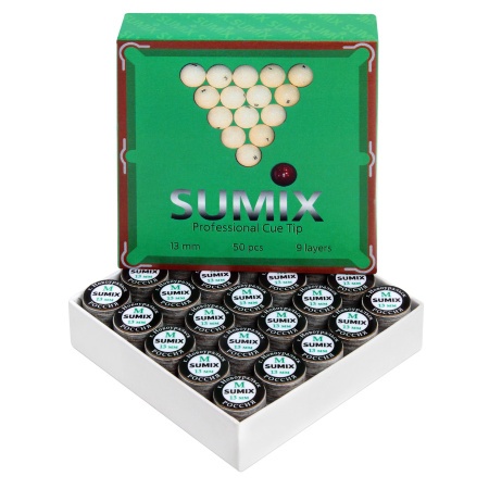 Наклейка для кия SUMIX ø13мм Medium с фиброй 1шт.