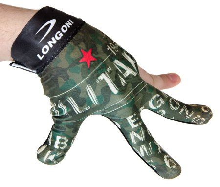 Перчатка бильярдная «Longoni Fancy Military 2»