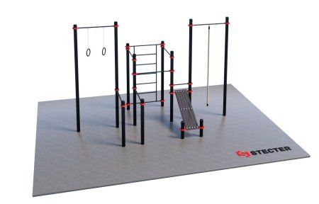 Проект "Воркаут площадка для коттеджа 1-4"