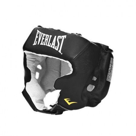 Шлем с защитой щек Everlast USA Boxing Cheek Черный XL