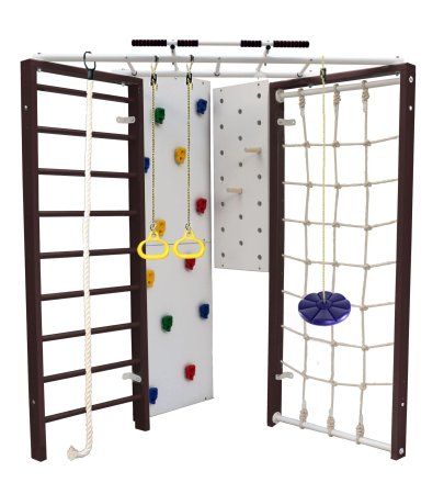 Шведская стенка Kampfer Fantastic (№5 Шоколадный синяя лиана)