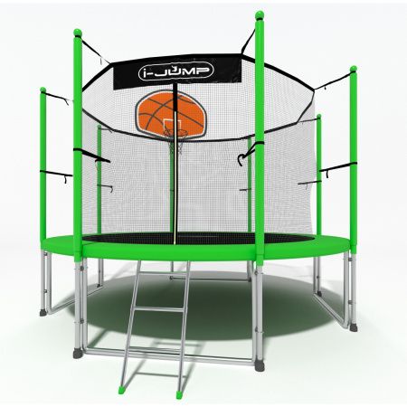 Батут i-Jump Basket 14ft green