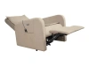 Кресло-реклайнер электрический с массажем FUJIMO E-COMFORT CHAIR F3005 FEF Ваниль (Sakura 4)