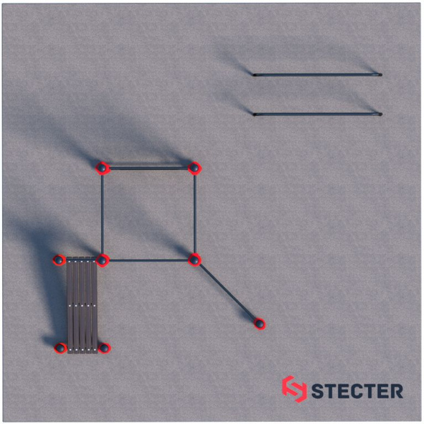 Проект "Воркаут площадка для коттеджа 1-2"