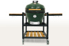 Керамический гриль-барбекю 24 дюйма CFG CHEF (зеленый) (61 см)
