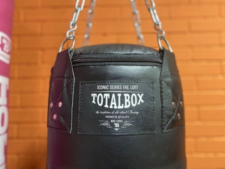 Мешок кожаный набивной боксерский LOFT TOTALBOX (Черный) / 40/150/75