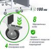 Профессиональный теннисный стол UNIX Line 25 mm MDF (Grey)