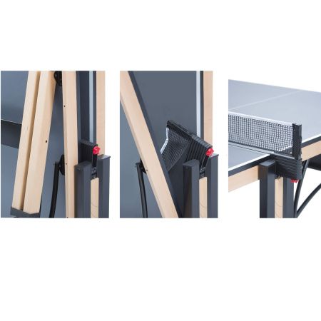 Теннисный стол профессиональный CORNILLEAU Competition 850 Wood ITTF (синий)