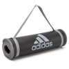 Тренировочный коврик (фитнес-мат) Adidas мягкий, 10 мм, серый
