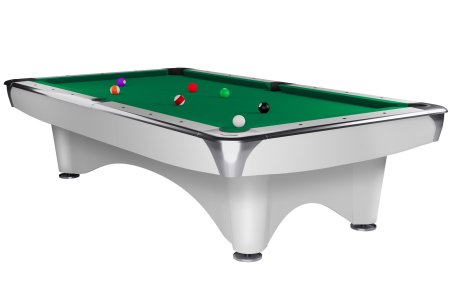 Бильярдный стол для пула Dynamic Billard "Dynamic 3" 8 футов (белый)