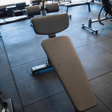 Скамья для пресса DHZ регулируемая (Adjustable Decline Bench)