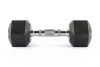 Комплект обрезиненных октагональных гантелей 5 пар от 10 до 20кг UFC Octagon Dumbbell