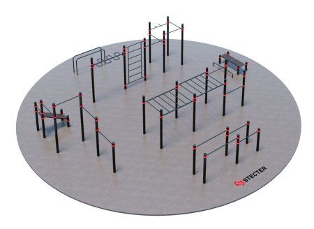 Проект "Дворовая площадка для Воркаут 2-3"