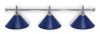 Светильник Fortuna Prestige Silver Blue 3 плафона