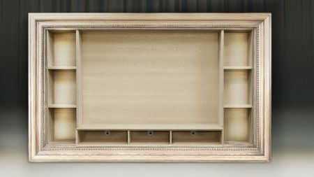 Модуль для книг и TV с полкой. Багет Фоджи