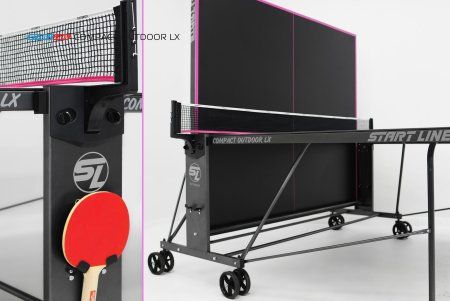 Стол теннисный Compact-2 LX Всепогодный Black