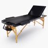 Массажный стол DFC NIRVANA Relax Pro, цвет чёрный