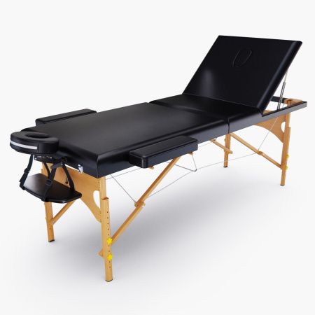 Массажный стол DFC NIRVANA Relax Pro, цвет чёрный