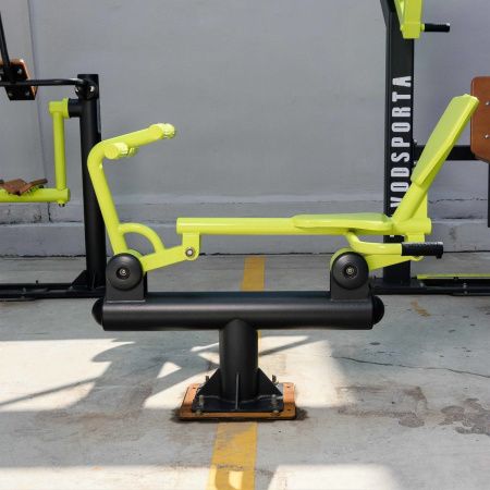 S-1016 Уличный тренажер Жим ногами сидя ZAVODSPORTA