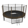 Батут UNIX Line Black&Brown 12 ft (outside)
