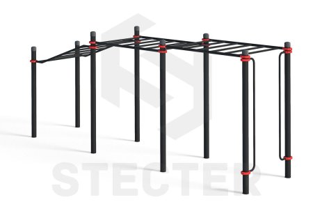 Рукоход разноуровневый для колясочников