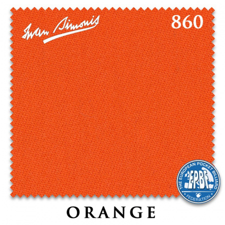 Сукно Iwan Simonis 860 198см Orange