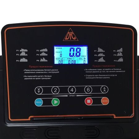 Беговая дорожка DFC SENTRA black/orange T123B