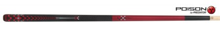 Кий Poison VX⁵ Jump-Break Red GTX™ Grip 3PC Пул 19oz