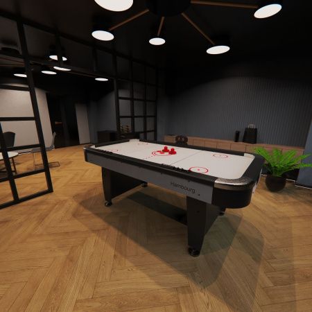 Игровой стол - аэрохоккей DFC HAMBOURG 7ft