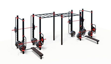 Уличный комплекс для воркаута WORKOUT-FIT - 01