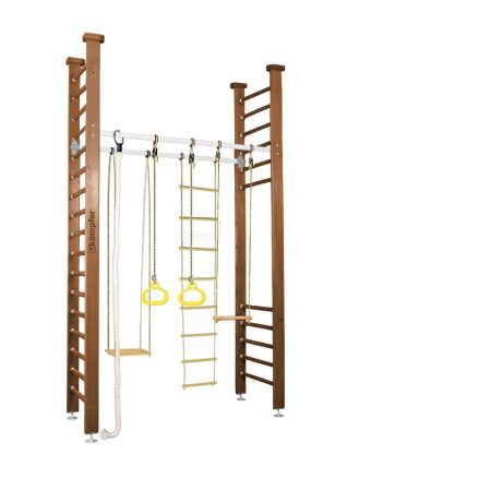 Шведская стенка Kampfer Child Forest (№2 Ореховый Высота 3 м)