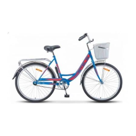 Велосипед Stels Navigator 26' 245 Z010 Синий/Красный (с корзиной) 