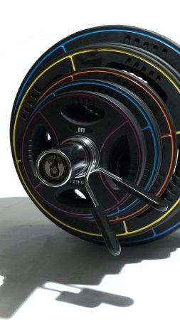 Штанга олимпийская Original FitTools 180 кг (диски-TPU)