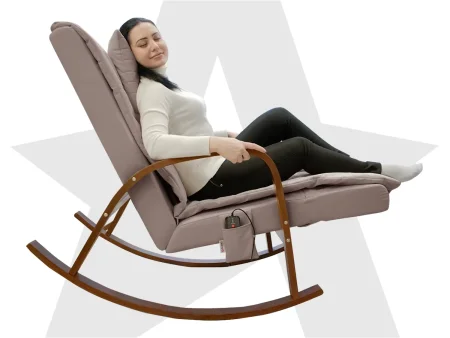Массажное кресло качалка FUJIMO F2002 МСX Time2Chill Latte (Tailor 3) Вишня