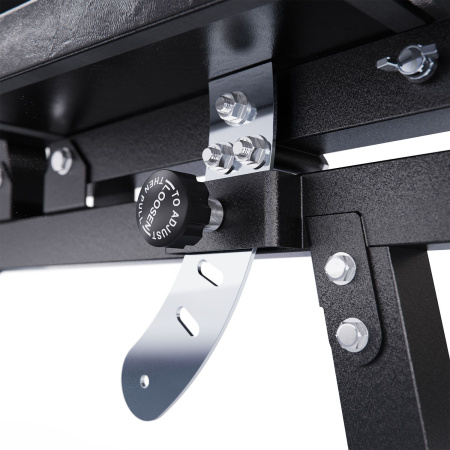 Скамья для жима DFC Sperax со сгибателем / разгибателем для ног