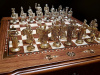 Шахматы подарочные "Цитадель" орех антик