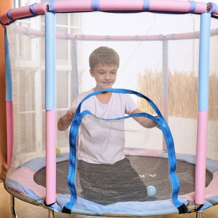 Батут детский DFC A.KOU KIDS 55" (140 см) с сеткой