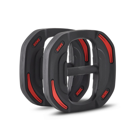 Памп-штанга для аэробики 19,8 кг c двумя дополнительными дисками по 5 кг REBEL