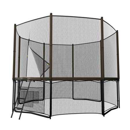 Батут UNIX Line Black&Brown 8 ft (outside)