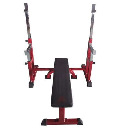 Скамья со стойками под штангу DFC wine DZ005FB