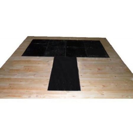 Помост для пауэрлифтинга 2,5х2,5х0,1 м соревновательный 