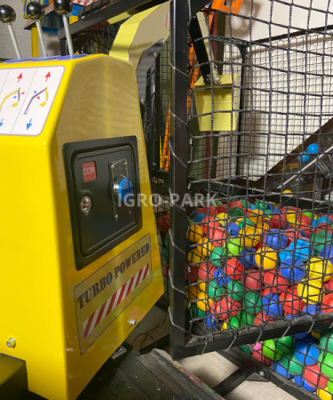 Экскаватор "Mini Excavator" с ограждением и игрой