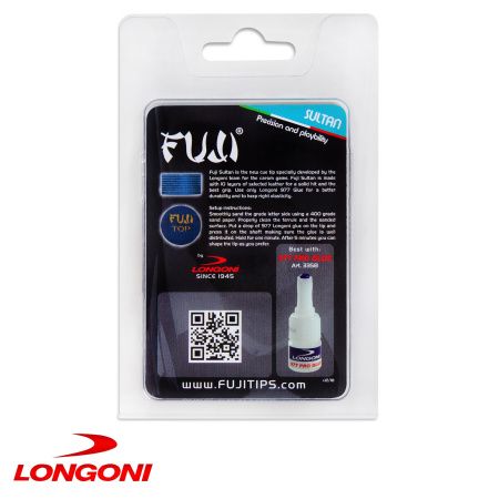 Наклейка для кия Longoni Fuji Sultan ø14мм Hard 1шт.