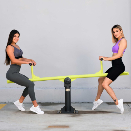 S-1001 Уличный тренажер Качалка-балансир ZAVODSPORTA