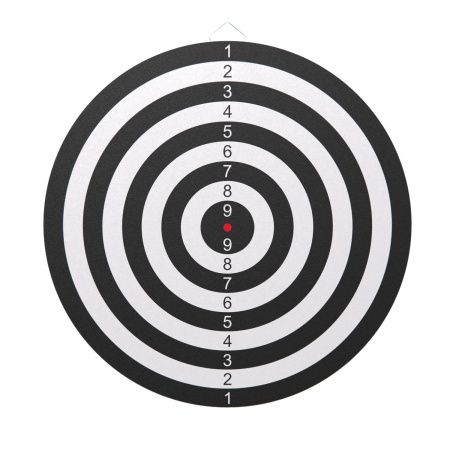 Дартс DFC PRINT двусторонний 45 см, 6 дротиков